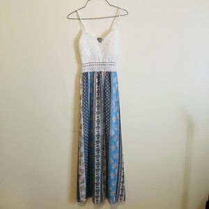 Blue Summer Maxi Dress